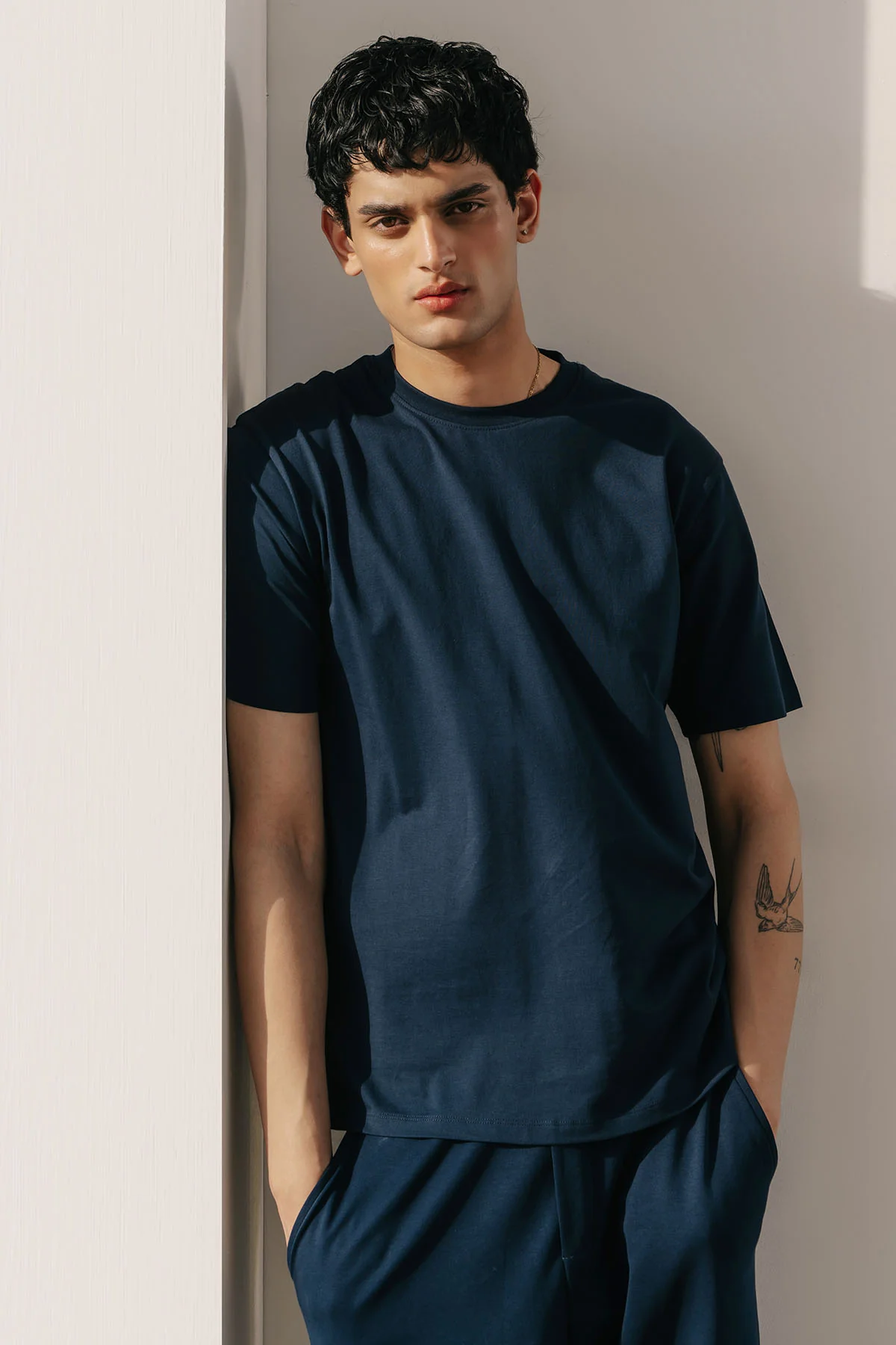 WIDE SWEATPANTS - DOUBLE KNIT MEN LIGHT - Image 3