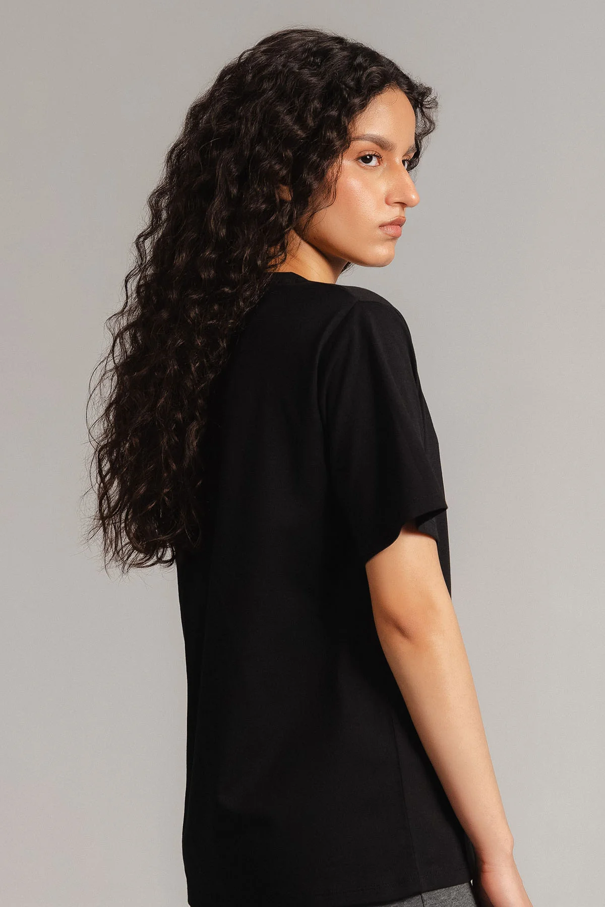 T-SHIRT CREW NECK SUPIMA COTTON - Image 3
