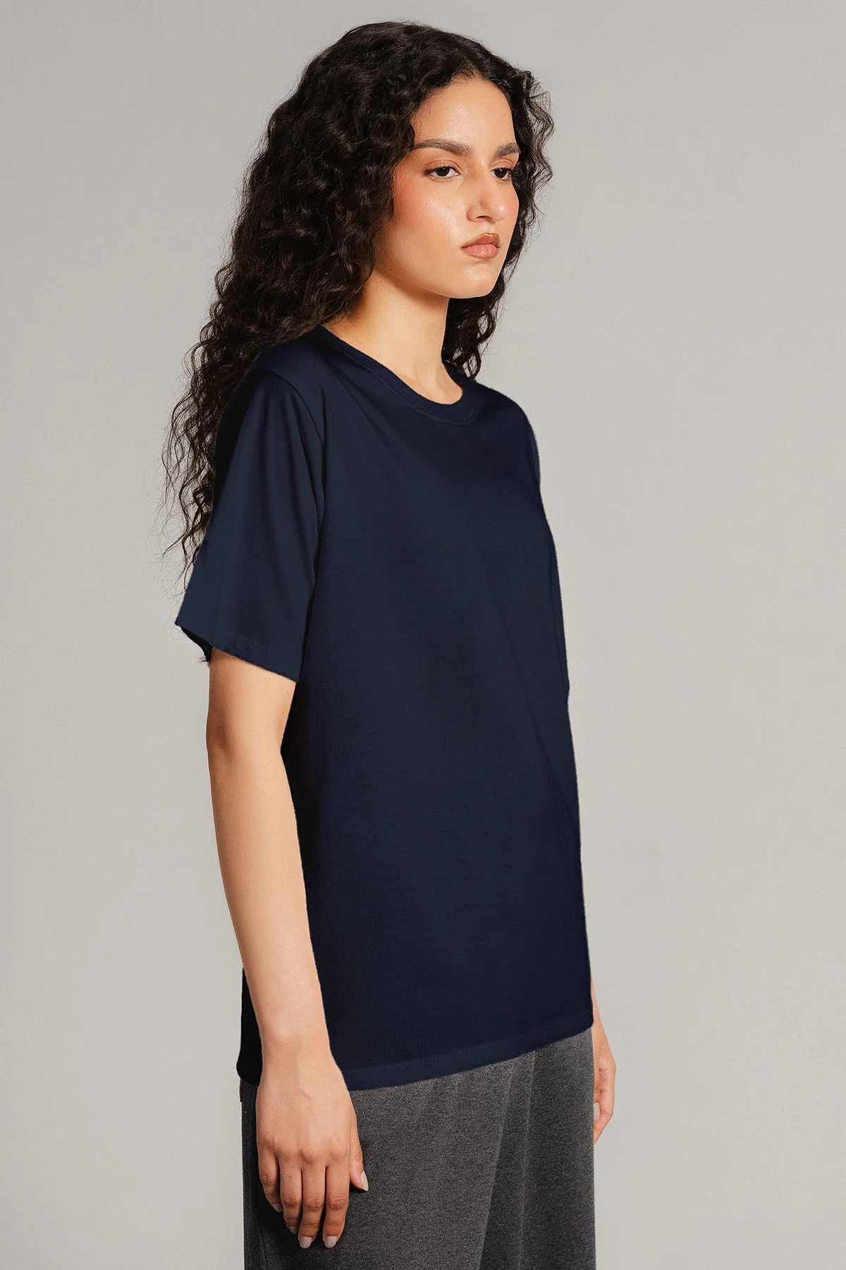 T-SHIRT CREW NECK SUPIMA COTTON - Image 3