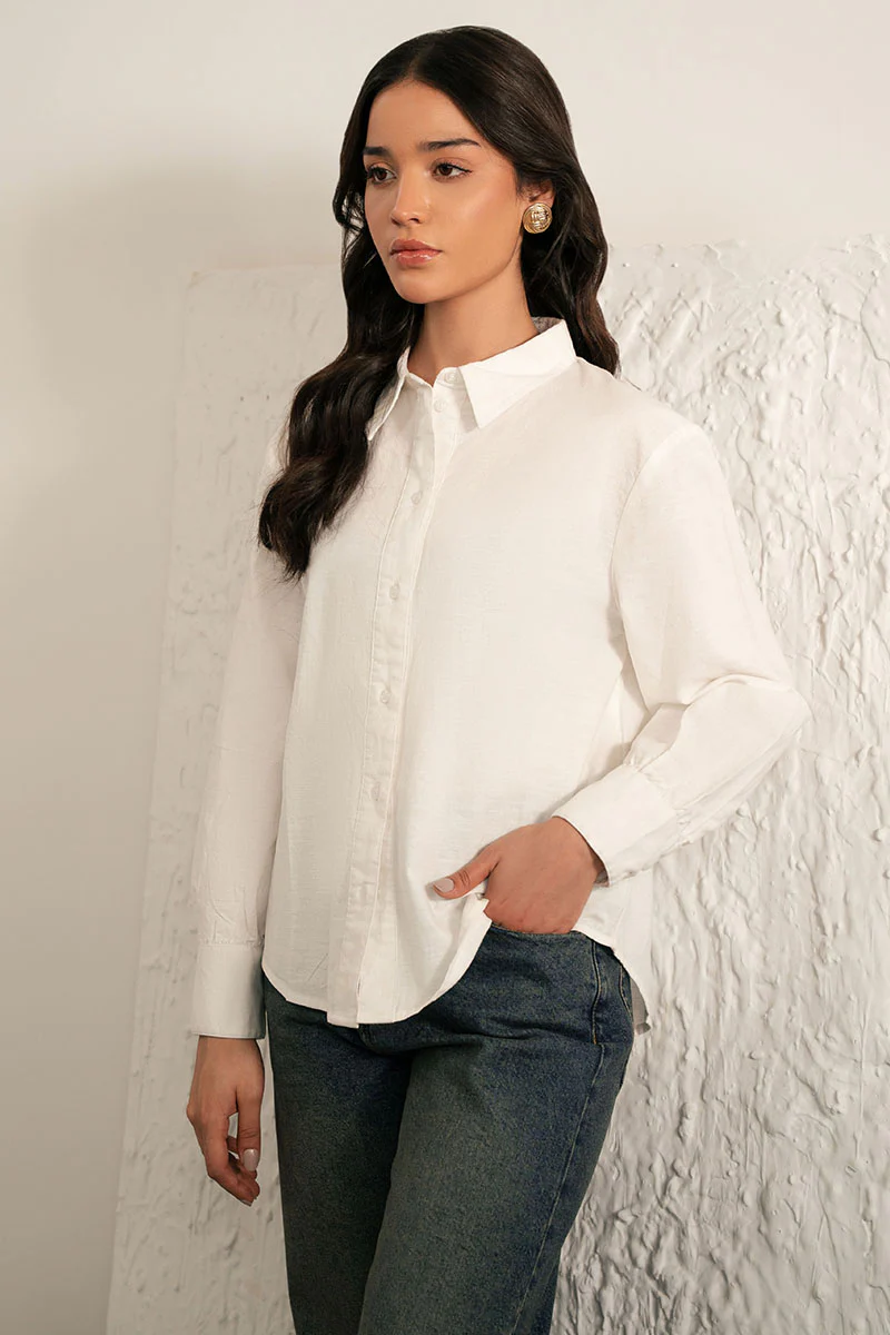 CLASSIC LINEN SHIRT - Image 3