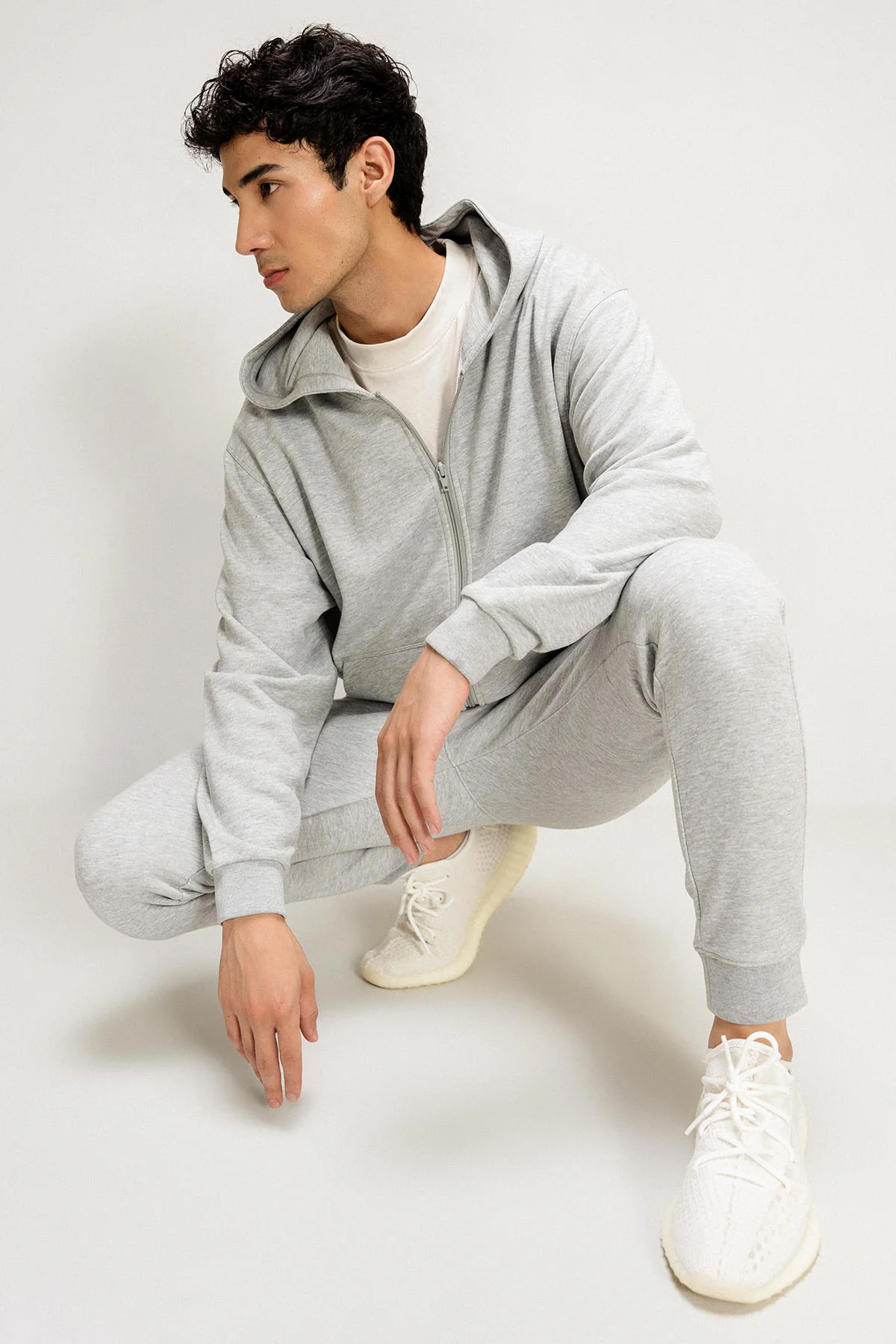 ZIP HOODIE JACKET - PIMA TERRY - Image 4