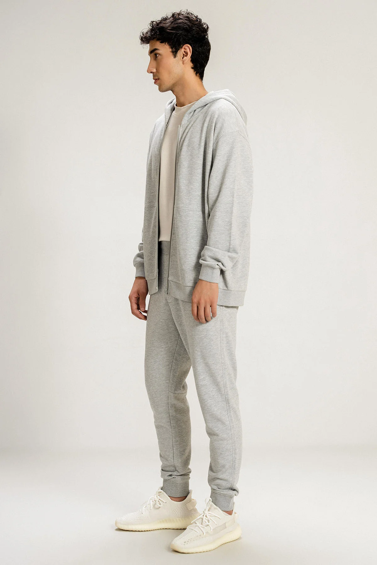 ZIP HOODIE JACKET - PIMA TERRY - Image 7