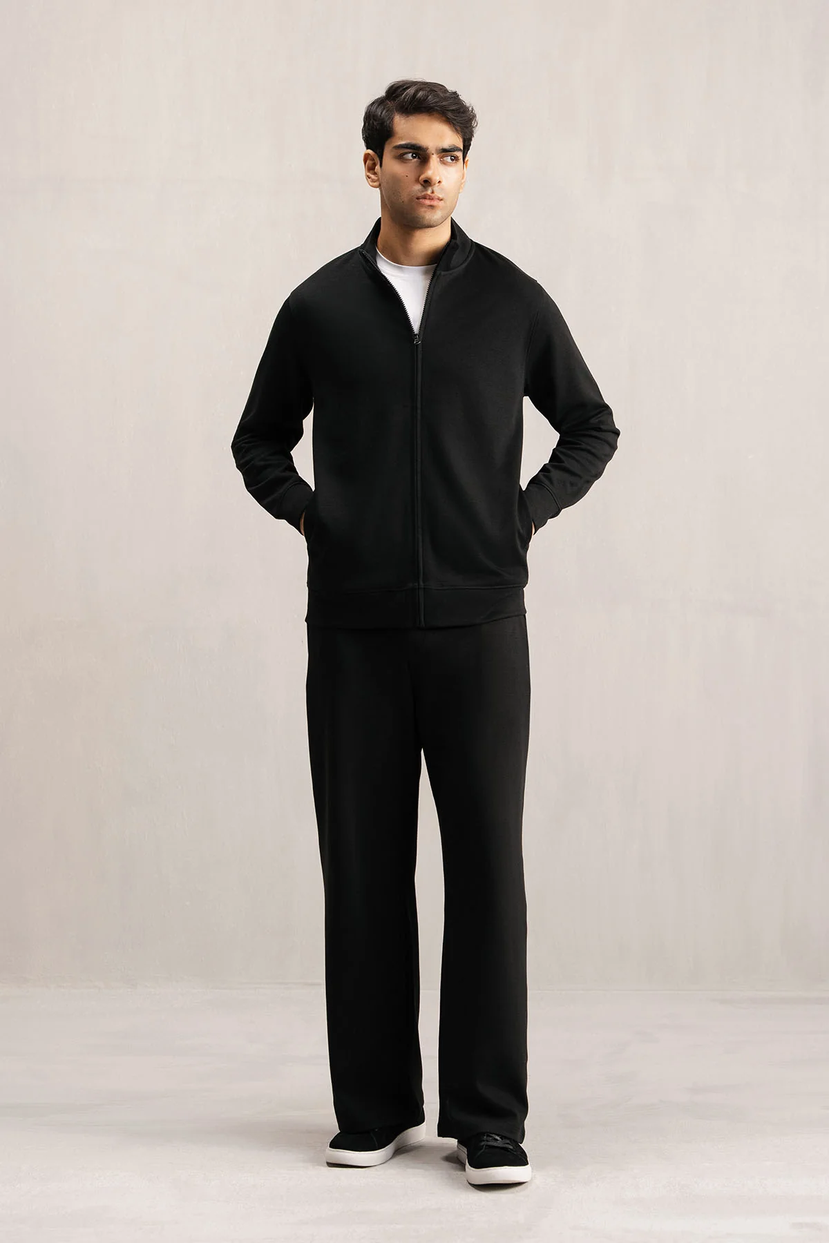 ZIPPER JACKET-DOUBLE KNIT - Image 5